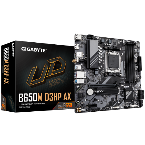 Gigabyte B650M D3HP AX Micro ATX AMD B650 AM5 DDR5