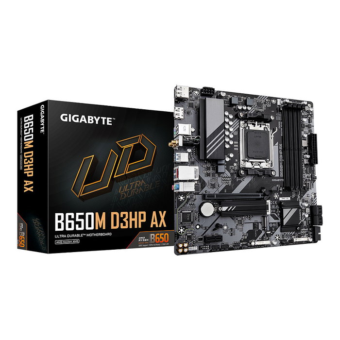 Gigabyte B650M D3HP AX Micro ATX AMD B650 AM5 DDR5