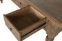 DKD Home Decor Consola de Teca Reciclada con 4 Cajones 220x80x78