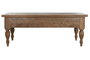 DKD Home Decor Consola de Teca Reciclada con 4 Cajones 220x80x78