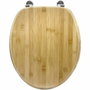 Gelco Asiento para inodoro de Bambú natural