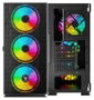 Savio Raptor X1 Torre ATX Mid-Tower, Cristal Templado, 4 Ventiladores ARGB, USB 3.0, E-ATX
