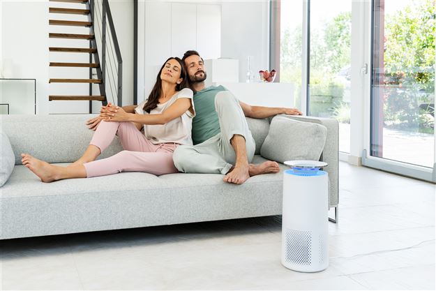 Beurer LR-400 Purificador de Aire con Bluetooth y Wifi para Habitaciones hasta 68m2, Filtro HEPA 99.95%, Sensor PM 2.5, Elimina Polvo, Olores, Pelo Animal, Polen y Bacterias