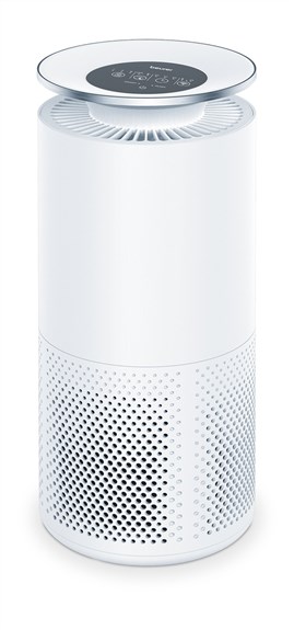Beurer LR-400 Purificador de Aire con Bluetooth y Wifi para Habitaciones hasta 68m2, Filtro HEPA 99.95%, Sensor PM 2.5, Elimina Polvo, Olores, Pelo Animal, Polen y Bacterias