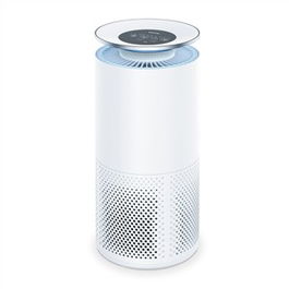 Beurer LR-400 Purificador de Aire con Bluetooth y Wifi para Habitaciones hasta 68m2, Filtro HEPA 99.95%, Sensor PM 2.5, Elimina Polvo, Olores, Pelo Animal, Polen y Bacterias