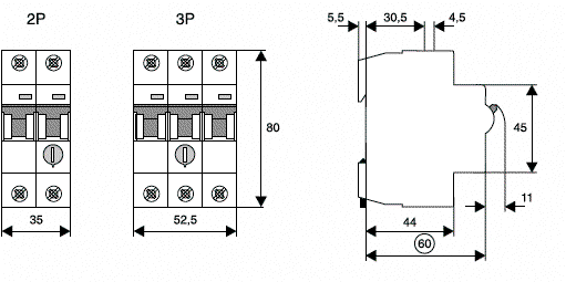 EATON ELECTRIC Interruptor motorizado Z-MS-10/2 4kW 220÷440VAC 6,3÷10A EATON ELECTRIC Interruptor motorizado Z-MS-10/2 4kW 220÷440VAC 6,3÷10A