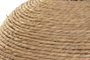 DKD Home Decor Set de 3 Pantallas de Seagrass y Metal Natural 50x50x40 cm