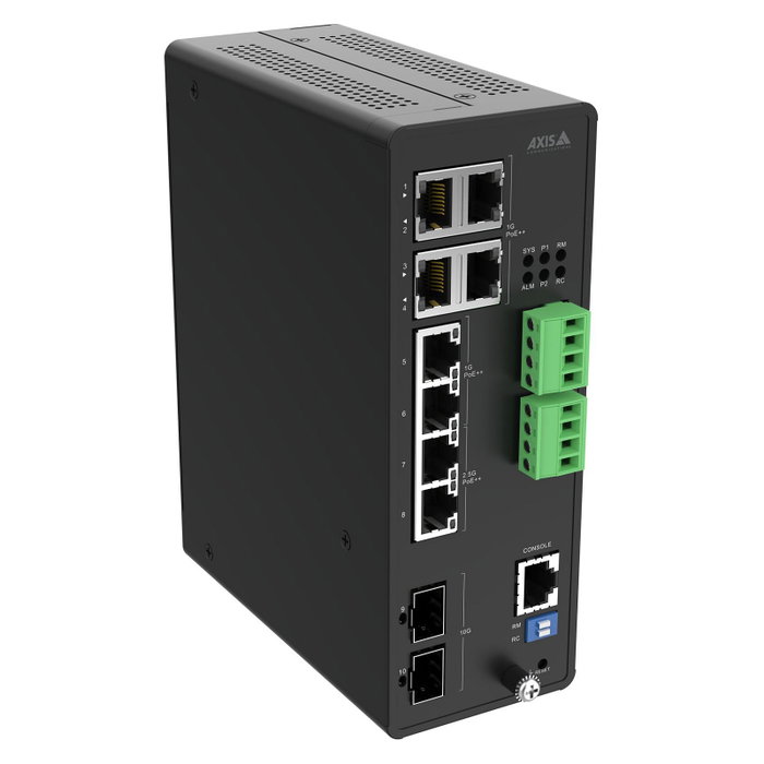 Axis Industrial PoE++ Switch D8208-R