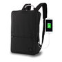 Zoozie Bags 3130 Bolsa para Portátil Resistente al Agua, Compatible con Portátiles de 15.6 Pulgadas e Inferiores, Color Negro