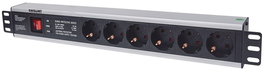 Intellinet 19" 1.5U Rackmount 6-OutputPower Distribution Unit (PDU)