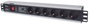 Intellinet PDU de 19 pulgadas 1.5U con 6 salidas EU