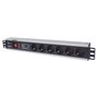 Intellinet 19" 1.5U Rackmount 6-OutputPower Distribution Unit (PDU)