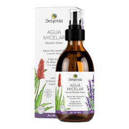 DEHESIA Agua Micelar Bio All In One Lavanda-Aloe 250Ml Limpieza Profunda Todo Tipo Piel Vegano