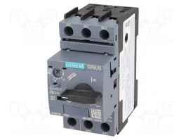Siemens 3RV20111AA10 Interruptor de protección de motor S00 1,1-1,6A Clase 10