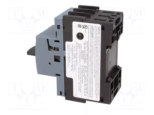 Siemens 3RV20111AA10 Interruptor de protección de motor S00 1,1-1,6A Clase 10