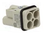 HARTING Han Q3/0 -M- Crimp plantilla de contacto macho