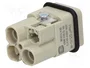 HARTING Han Q3/0 -M- Crimp plantilla de contacto macho
