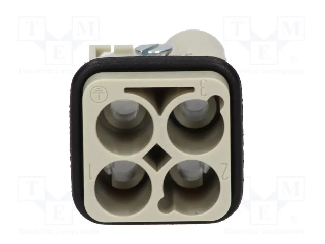 HARTING Han Q3/0 -M- Crimp plantilla de contacto macho