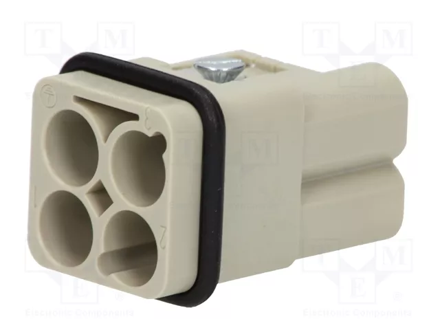 HARTING Han Q3/0 -M- Crimp plantilla de contacto macho