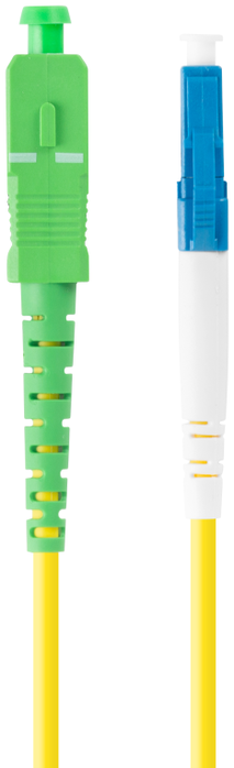 Lanberg Cable de Fibra Óptica FO-LUSA-SS11-0020-YE 2m SC/UPC a SC/UPC Amarillo