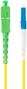Lanberg Cable de Fibra Óptica FO-LUSA-SS11-0020-YE 2m SC/UPC a SC/UPC Amarillo