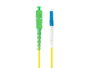 Lanberg Cable de Fibra Óptica FO-LUSA-SS11-0020-YE 2m SC/UPC a SC/UPC Amarillo