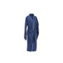 DKD Home Decor Set de Albornoz para Mujer Azul de Algodón
