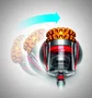 Dyson Cinetic Big Ball Multi Floor 2, Gris y Amarillo