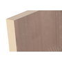 DKD Home Decor Set de 3 Cuadros de Pino Grabado Palmera 40x120 cm