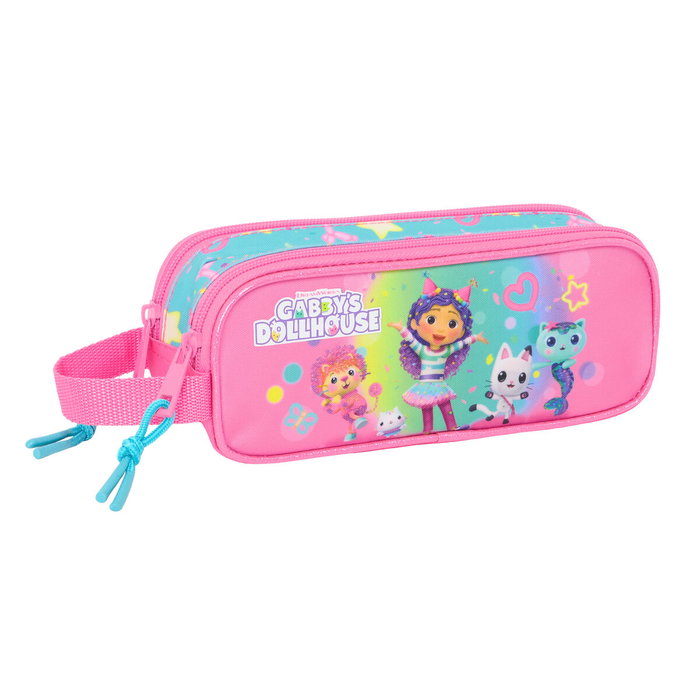 Safta Portatodo Doble Gabby's Dollhouse Confetti Safta Portatodo Doble Gabby's Dollhouse Confetti