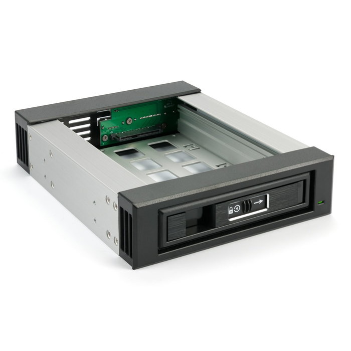 Fantec BP-T3525 Mobile Rack SAS/SATA 6G para unidades de 2,5 y 3,5 pulgadas Fantec BP-T3525 Mobile Rack SAS/SATA 6G para unidades de 2,5 y 3,5 pulgadas