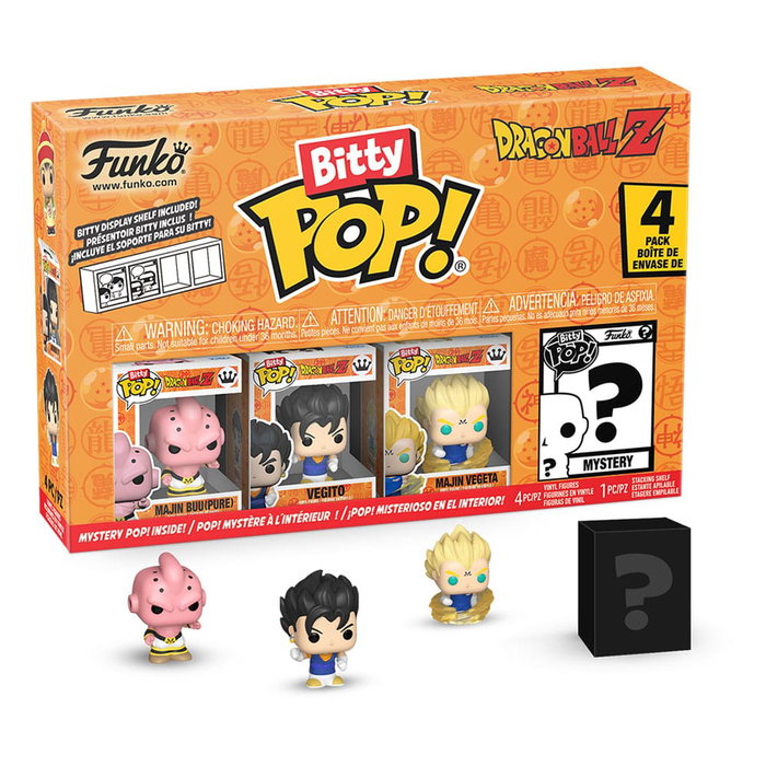 Funko Dragon Ball Pack de 4 Figuras Bitty POP! Vinyl Series 3 Funko Dragon Ball Pack de 4 Figuras Bitty POP! Vinyl Series 3