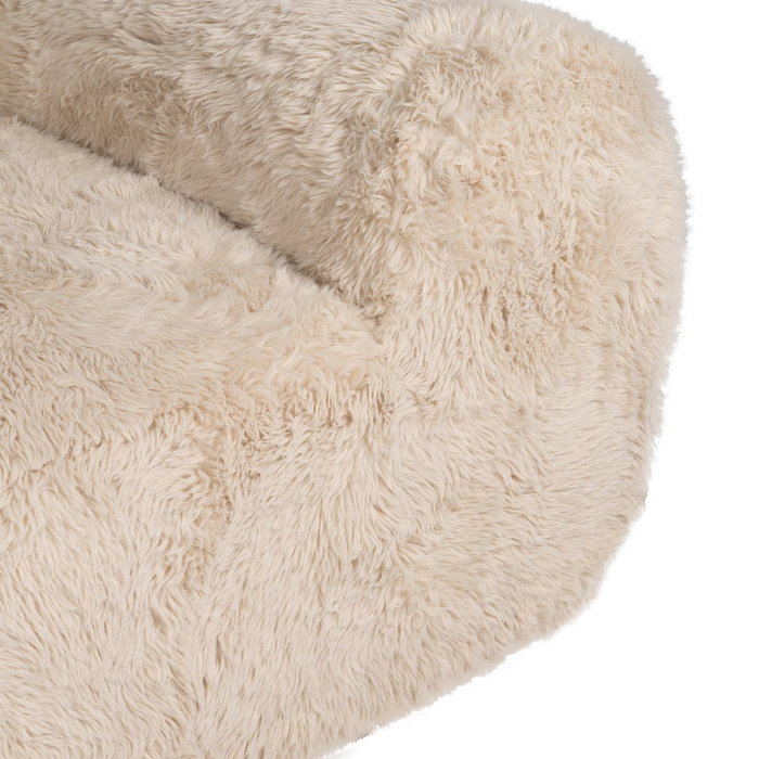 Sofá 2 Plazas Beige Tejido 185 X 107 X 79,50 cm