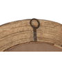 DKD Home Decor Espejo de Madera con Rueda Antigua 108x108 cm