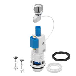 TECNO Descargador WC Cisterna Baja T280 N+ Doble Descarga con Kit de Cable