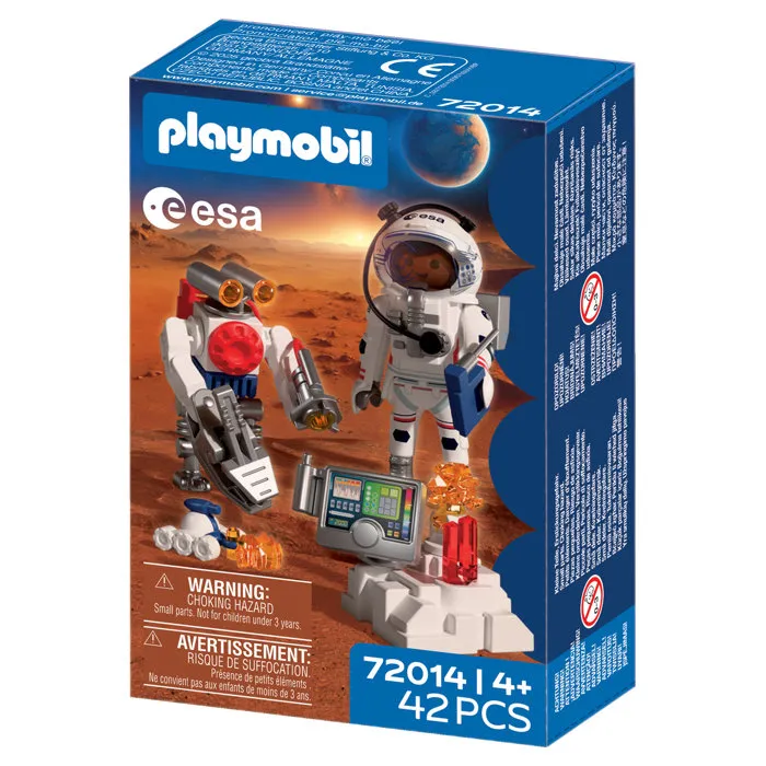 Playmobil City Action Astronauta de la ESA con Robot y Mars Crawler 72014
