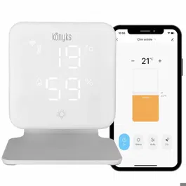 Konyks AAAEW28511 Termostato Wi-Fi para Bombas de Calor y Aires Acondicionados