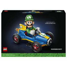 LEGO Super Mario 72050 Mario Kart: Luigi & Turboflitzer Juego de construcción 2234 piezas