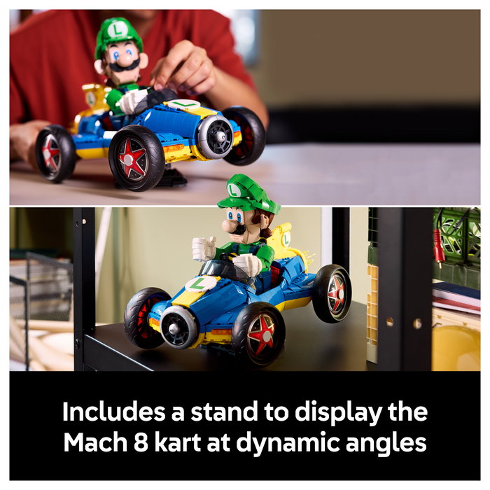 LEGO Super Mario Mario Kart: Luigi y Mach 8 (72050)