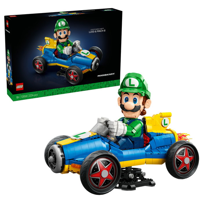 LEGO Super Mario Mario Kart: Luigi y Mach 8 (72050)