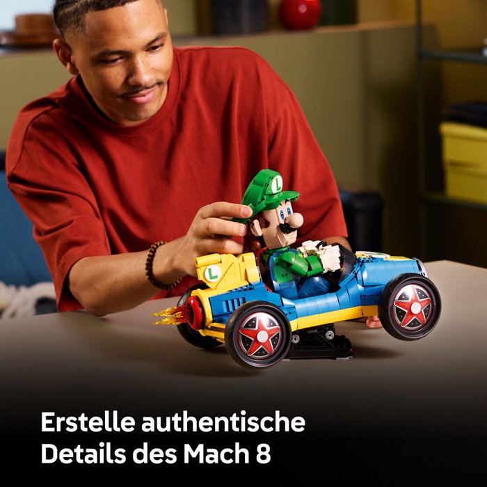 LEGO Super Mario Mario Kart: Luigi y Mach 8, 72050 LEGO Super Mario Mario Kart: Luigi y Mach 8, 72050