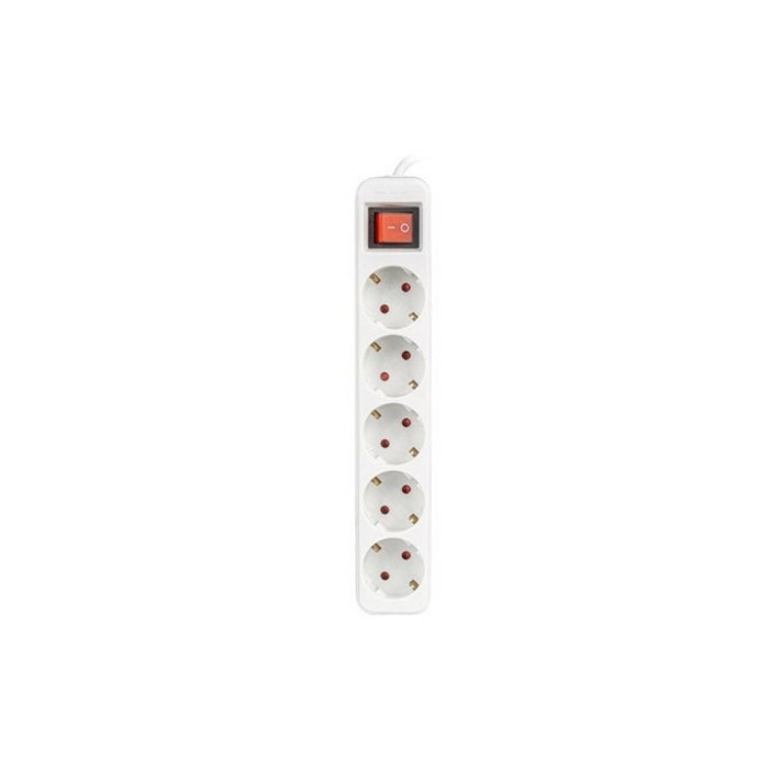 Lanberg Regleta PS1-05F-0150-W 5 Tomas Schuko Blanca 1,5m