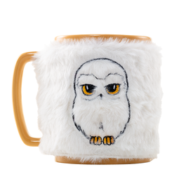 Pyramid Taza Funda de Peluche Hedwig Harry Potter 440ml Cerámica con Nylon