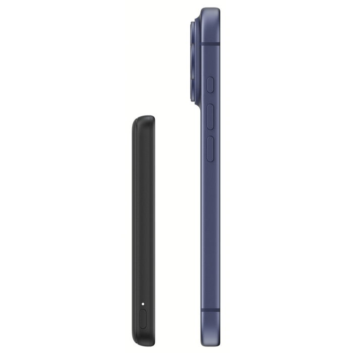 Belkin BoostCharge Slim 5000mAh Magnética con Qi2 - Negro