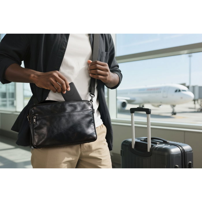 Belkin BoostCharge Slim 5000mAh Magnética con Qi2 - Negro