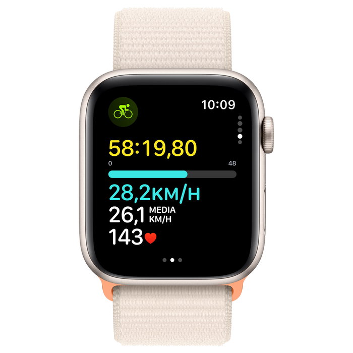Apple Watch SE (GPS) 44mm Aluminio Beige 2022 - Funda