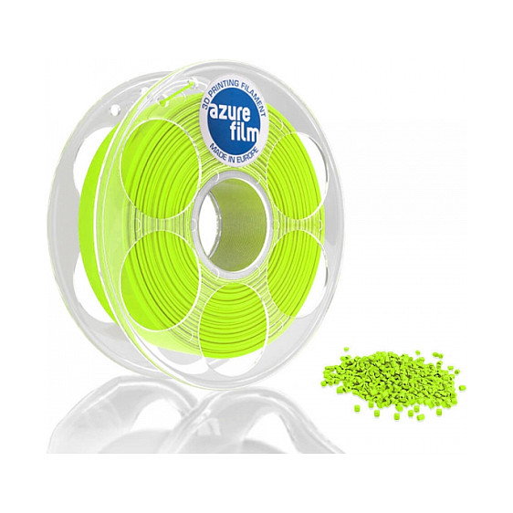 AZUREFILM Filamento PETG 1,75mm Neon Lime 1kg