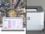HP LaserJet Pro MFP 3102fdn Impresora Multifunción Laser A4 con Fax, Escáner ADF y Pantalla Táctil