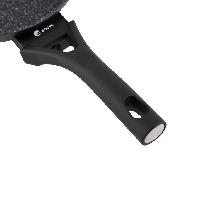 Fagor Set 3 sartenes Stim aluminio forjado Ø18 / Ø22 / Ø26 cm inducción Xylan Plus antiadherente