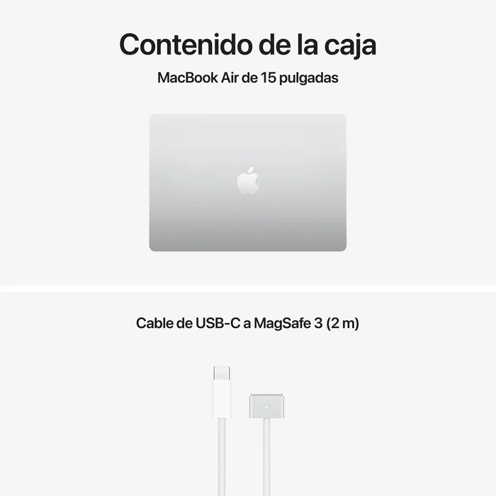 Apple MacBook Air 15,3 pulgadas M5 24GB 1TB SSD Plata Apple MacBook Air 15,3 pulgadas M5 24GB 1TB SSD Plata